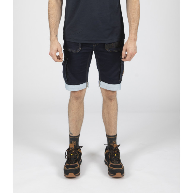 Bermudy robocze BOLT raw jean - Nine Worths by North Ways