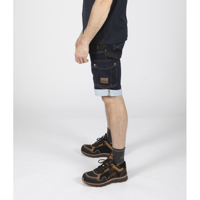 Bermuda de travail BOLT raw jean - Nine Worths by North Ways