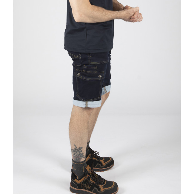 Arbeitsshorts BOLT raw jean - Nine Worths by North Ways