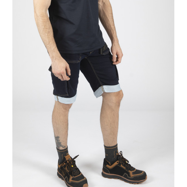 Bermudy robocze BOLT raw jean - Nine Worths by North Ways
