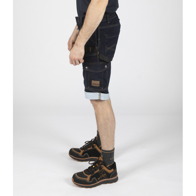 Bermudy robocze BOLT raw jean - Nine Worths by North Ways