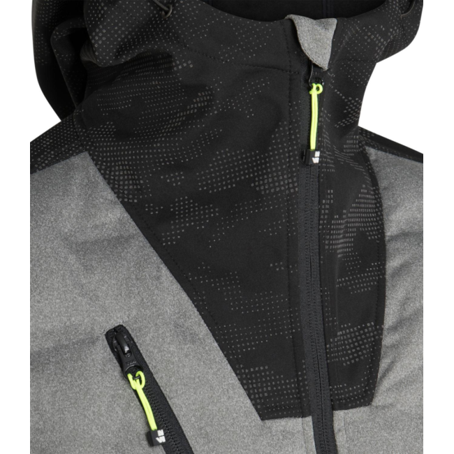 Werkdonsjack BERKUS grijs gemêleerd - Nine Worths by North Ways