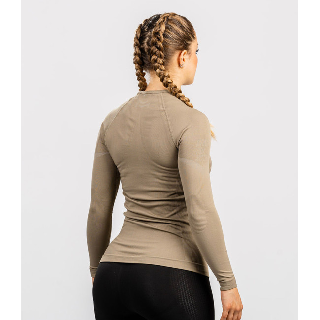T-shirt Extreme Line ANNAPURNA Dames Coyote lange mouwen - Summit Outdoor