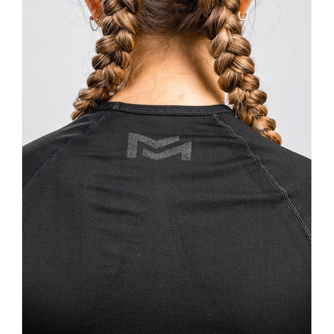 Tee-shirt Extrême Line ANNAPURNA Femme Noir manches longues - Summit Outdoor