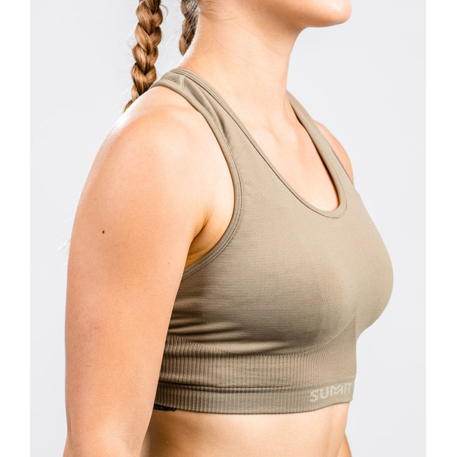 Brassière de sport femme ARIANE coyote - Summit Outdoor