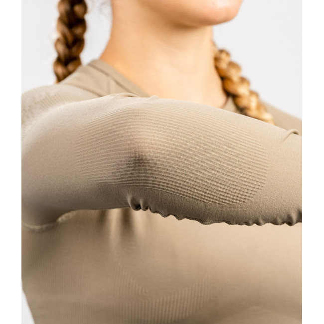Tee-shirt Technical femme manches longues Coyote - Summit Outdoor