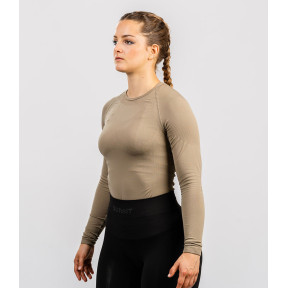 Tee-shirt Technical femme manches longues Coyote - Summit Outdoor
