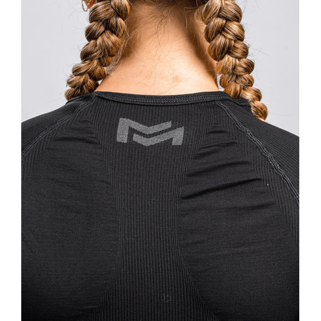 Technical T-Shirt SEQUOIA Damen Langarm Schwarz - Summit Outdoor