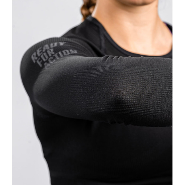 Technical T-Shirt SEQUOIA Damen Langarm Schwarz - Summit Outdoor