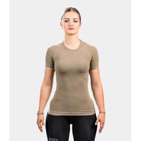 Koszulka krótki rękaw HÉLIUM Active Line damska coyote - Summit Outdoor