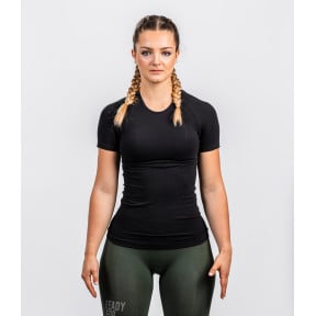 T-shirt korte mouwen HÉLIUM Active Line dames zwart - Summit Outdoor