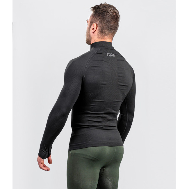 Sweat col zip ALASKA Extreme line noir - Summit Outdoor