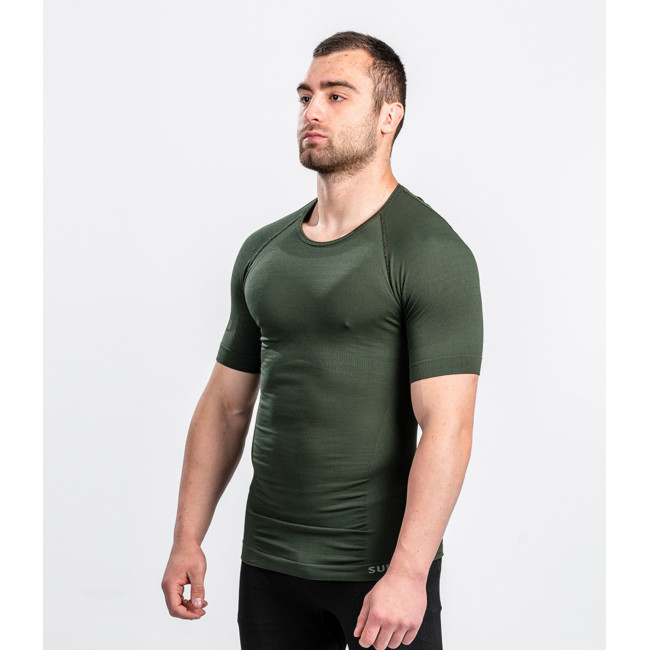 T-SHIRT TECHNICAL LINE ACTION KORTE MOUWEN GROEN OD - SUMMIT OUTDOOR