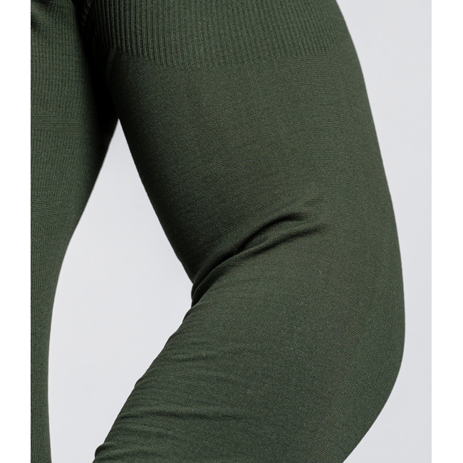 Tee-shirt ML ATACAMA Technical Line Col rond Vert OD - Summit Outdoor