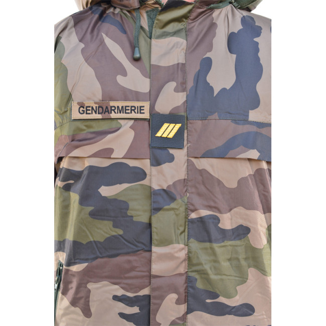 Gevoerde waterdichte windjack camo - CityGuard