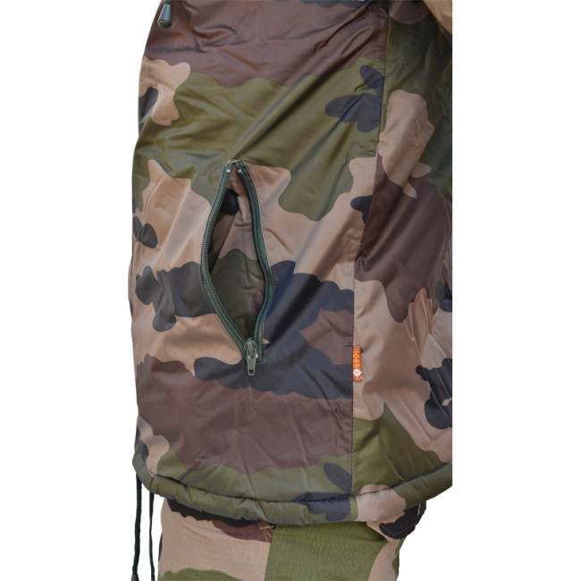 Ocieplana wodoodporna kurtka przeciwwiatrowa camo - CityGuard