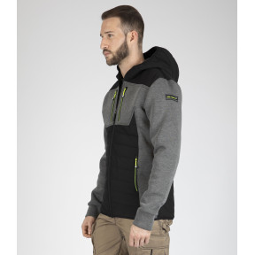 Blouson HIRO gris/noir - Nine Worths by North Ways