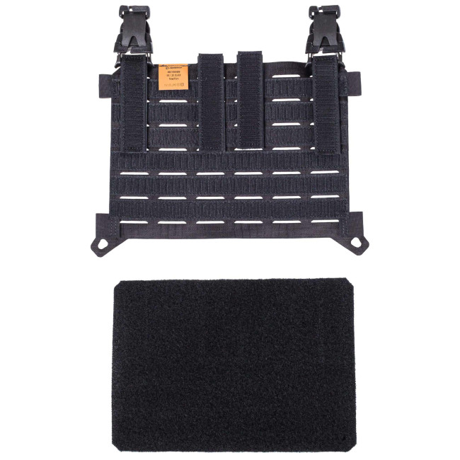 Panneau avant pour gilet porte-plaques MX231 -Noir - Lindnerhof