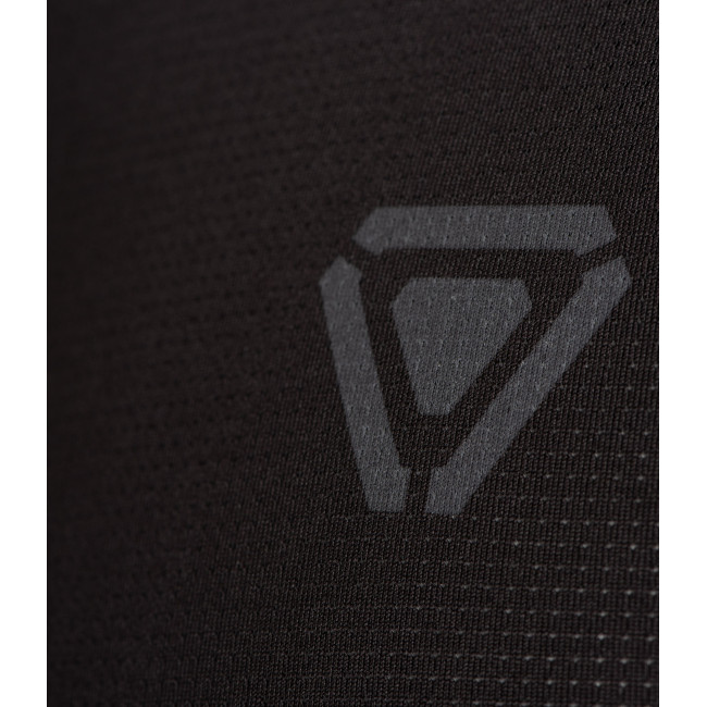 Performance T-Shirt mit angepasstem Schnitt Covert T.O.R.D. Schwarz - Outrider