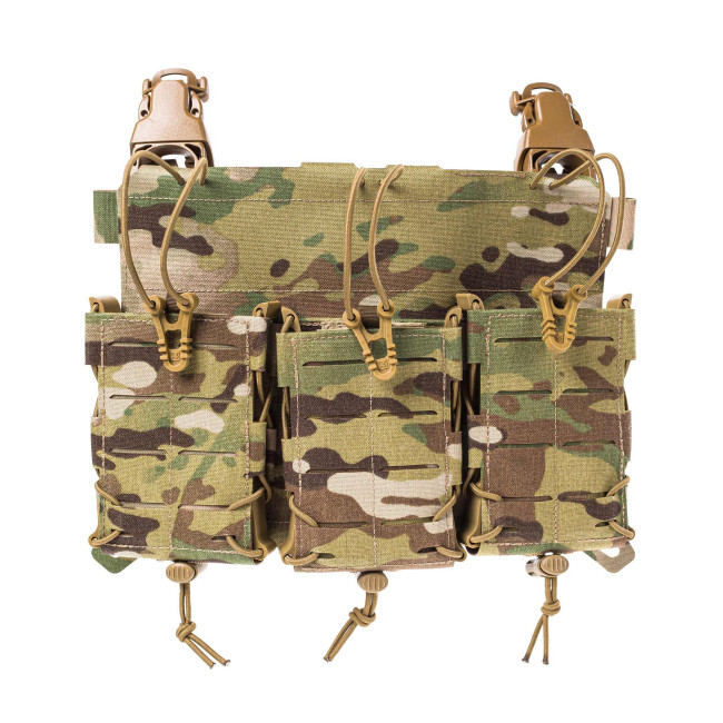 Frontplatte für Plattenträger mit dreifachem Multi-Kaliber-Magazinhalter MX234 - Multicam - Lindnerhof