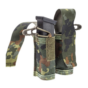 Porte chargeur double pour pistolets MX762-2 -Flecktarn - Lindnerhof