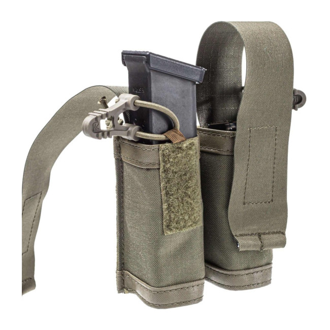 Porte chargeur double pour pistolets MX762-2 stonegrey - Lindnerhof