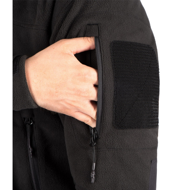 Polar fleece vest AR T.O.R.D. Zwart - Outrider