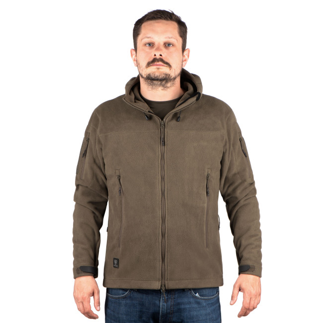 Fleece vest met capuchon AR T.O.R.D. Ranger Groen - Outrider
