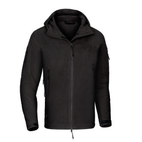 Veste polaire à capuche AR T.O.R.D. Noire - Outrider