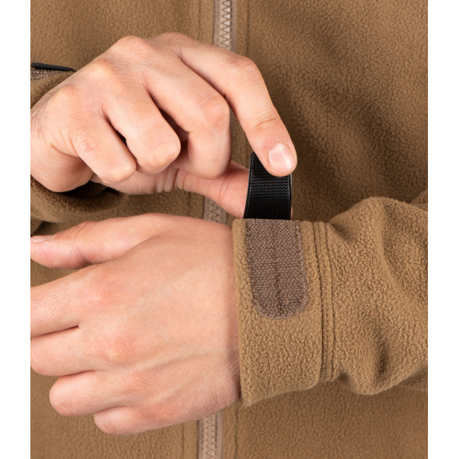 AR T.O.R.D. Fleecejacke mit Kapuze Coyote - Outrider