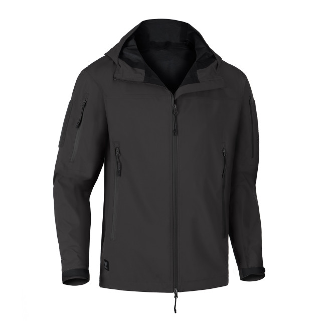 Veste Hardshel à capuche LW T.O.R.D. Noire - Outrider