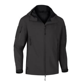 Veste Hardshel à capuche LW T.O.R.D. Noire - Outrider