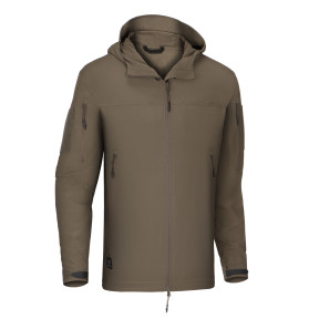 Ranger-grüne LW T.O.R.D. Windjacke mit Kapuze - Outrider