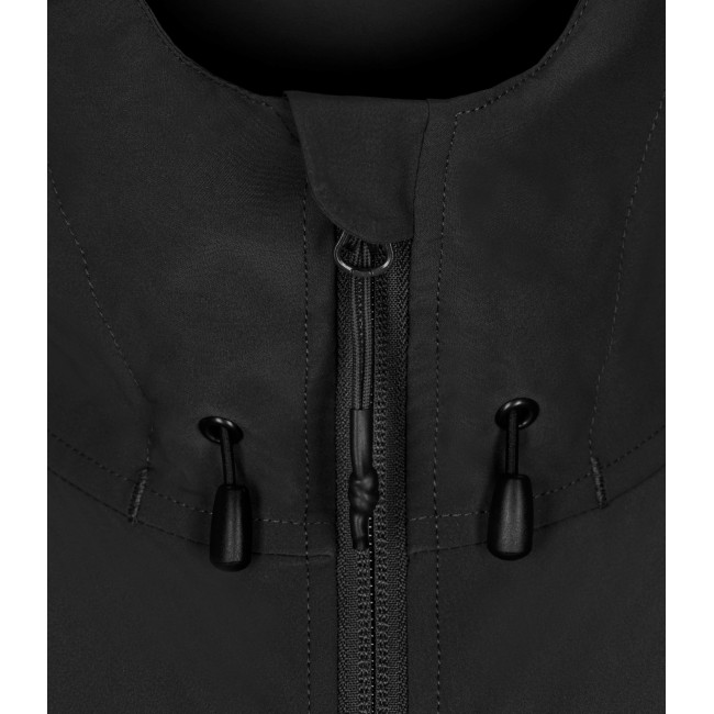 Veste coupe-vent à capuche LW T.O.R.D. Noire - Outrider
