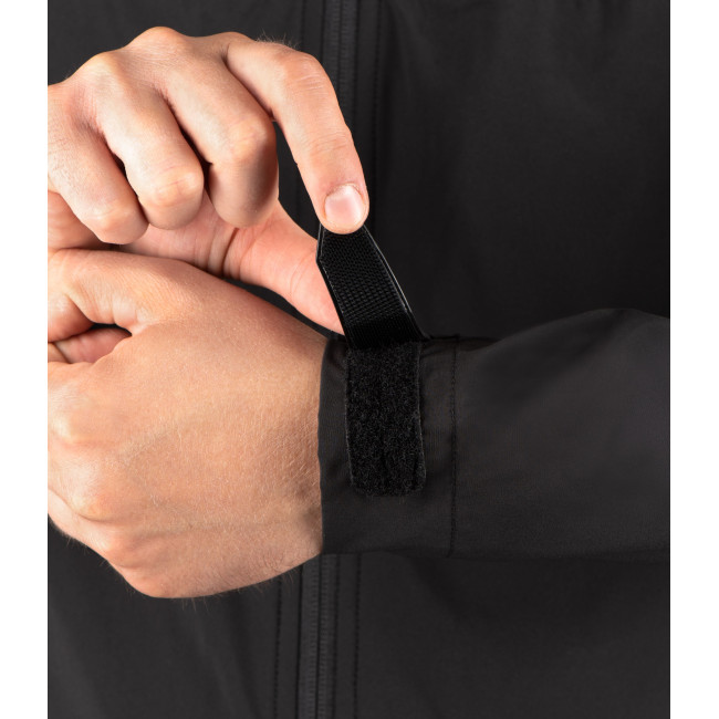 Schwarze LW T.O.R.D. Windjacke mit Kapuze - Outrider