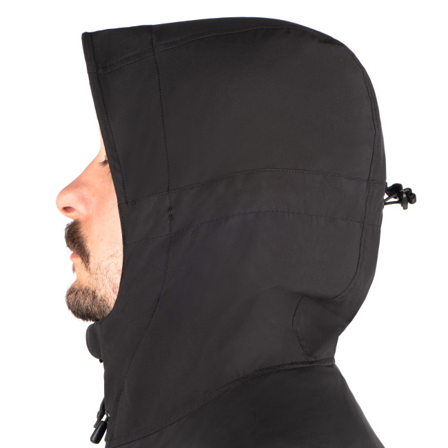 Schwarze LW T.O.R.D. Windjacke mit Kapuze - Outrider