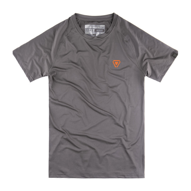 Tee-shirt Performance avec coupe ajustée T.O.R.D. Gris Loup - Outrider