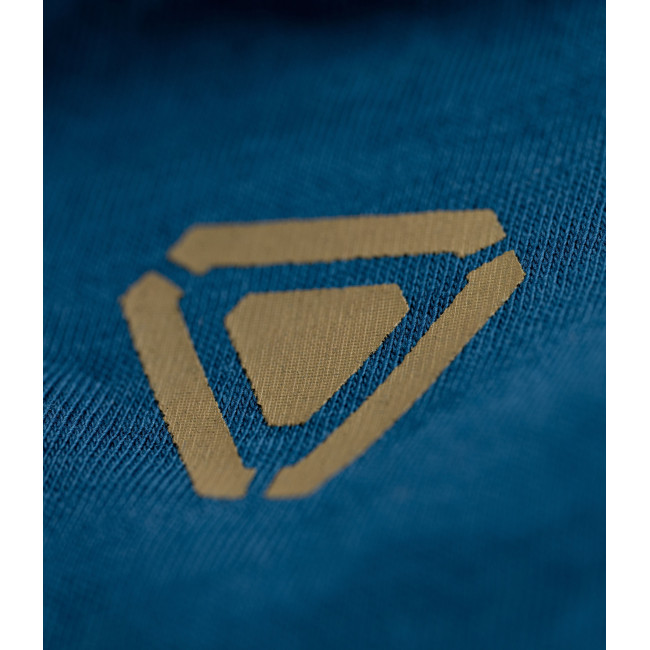 Koszulka OT z logo w paski Niebieska - Outrider