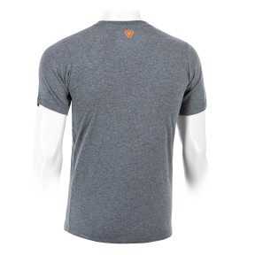 Tee-shirt OT avec logo demi-teinte Gris chiné - Outrider