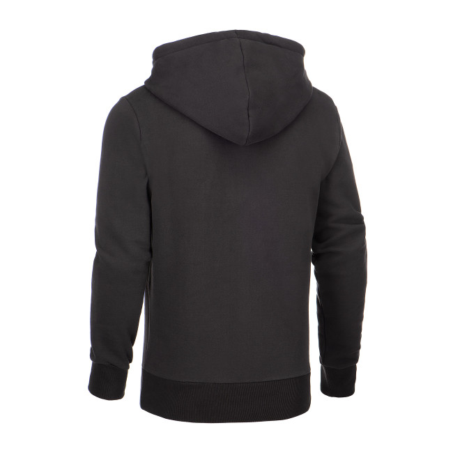 Hoodie met rits OT met logo Zwart - Outrider