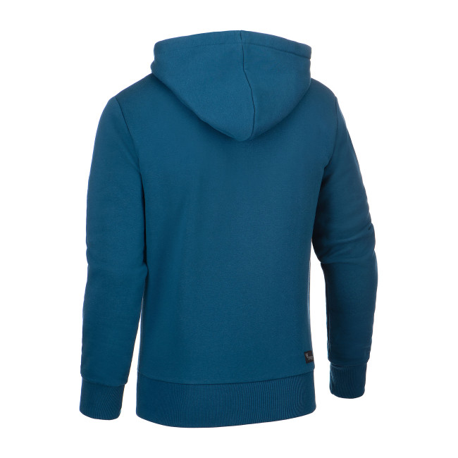 Sweat à capuche zippé OT avec logo Bleu - Outrider
