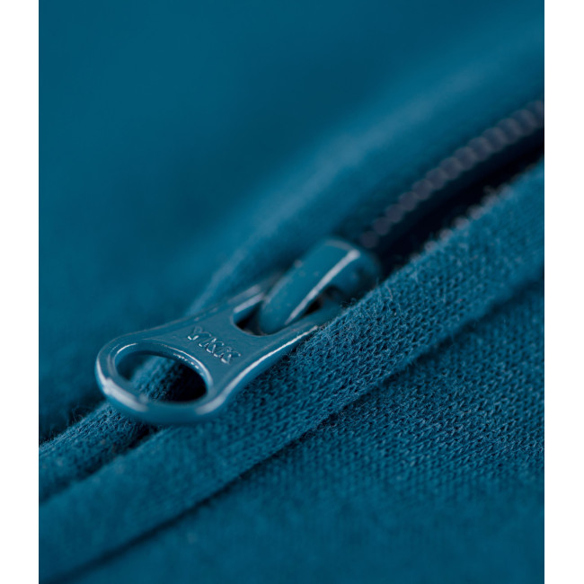 Bluza z kapturem na zamek OT z logo Niebieska - Outrider