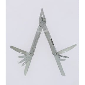 Multifunctionele tang 17 gereedschappen REBAR grijs met etui - blister - Leatherman