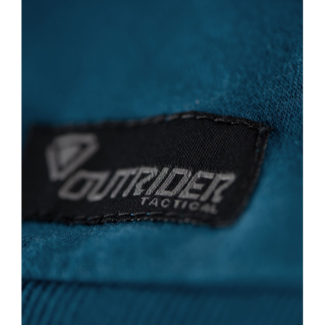 Sweat à capuche OT avec logo Bleu - Outrider