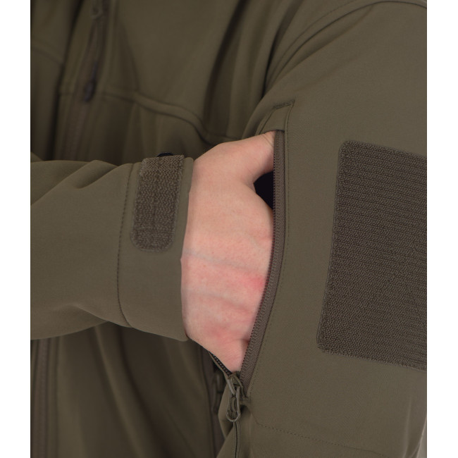 Softshell-Kapuzenjacke AR T.O.R.D. Ranger-Grün - Outrider