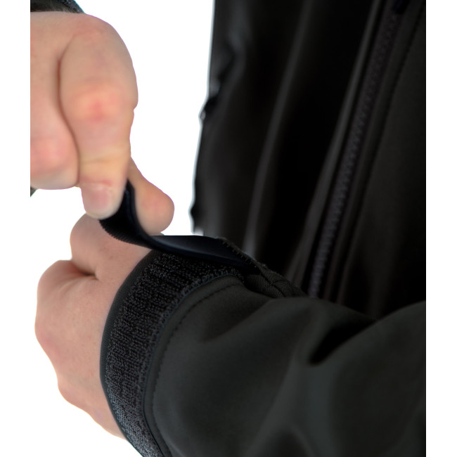 Softshell-Kapuzenjacke AR T.O.R.D. Schwarz - Outrider