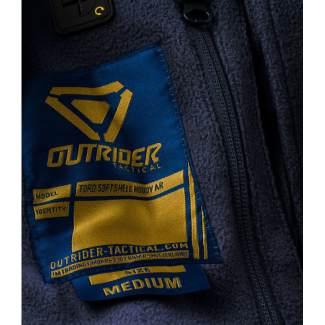 Softshell à capuche AR T.O.R.D. Marine - Outrider