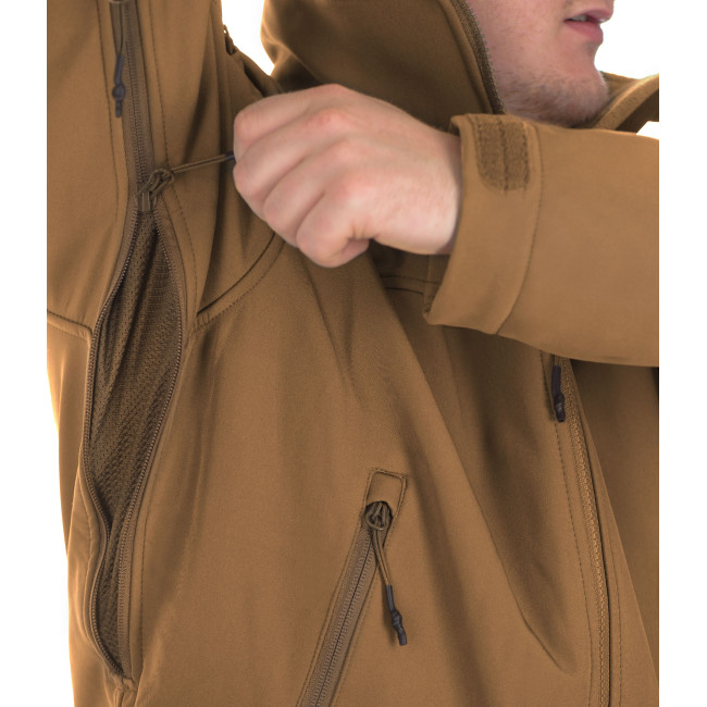 Softshell à capuche AR T.O.R.D. Coyote - Outrider