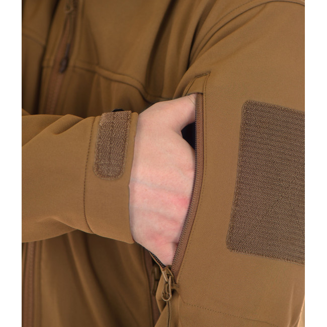 Softshell met capuchon AR T.O.R.D. Coyote - Outrider