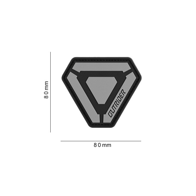 Naszywka Logo Czarny - Outrider